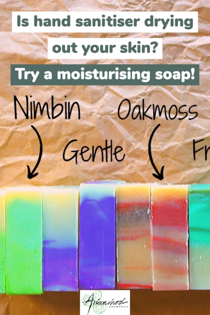 Is hand sanitiser drying out your skin? Try a moisturising soap.